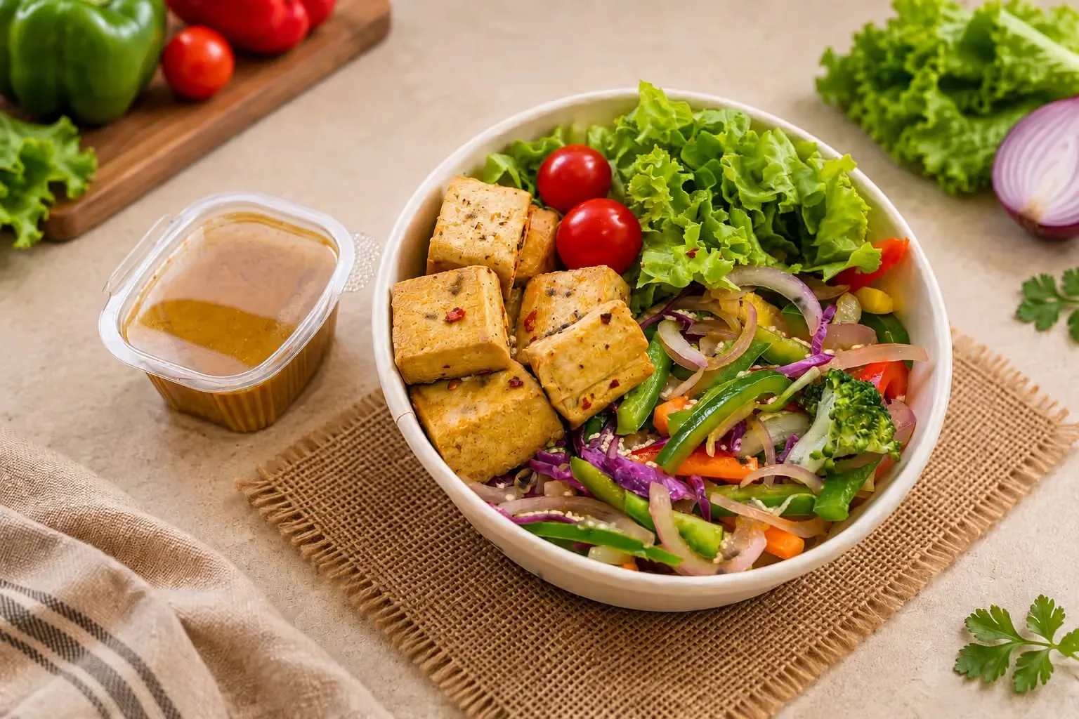 Asian Tofu Bowl
